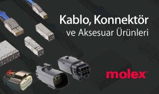 Molex Kablo Konnektör ve Aksesuarlar