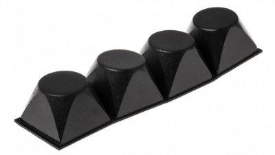 3M SJ-5514 BLACK Lastik Takoz (4'Lü)