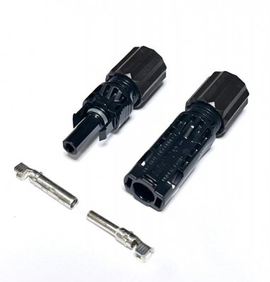 Amphenol H4SFC4DMS + H4SMC4DMS (H4 MC4) Photovoltaic Connectors Kit