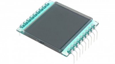 Display Elektronik DE112-RS-20/6,35 12,7 Mm, 1X 2, 5V, 7 Segmentli Lcd Display Kılıfı: EKRAN