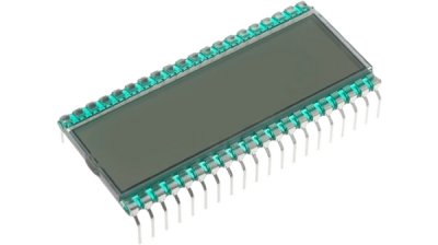 Display Elektronik DE158-RS-20/8,4 7 Segmentli, 25,4 Mm, 1 X 4, 5V, Lcd Display Kılıfı: EKRAN