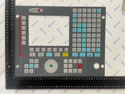 Fagor CNC 8035 NV301-MRS-B Tuş Takımı