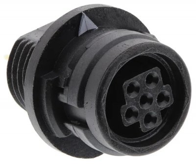 Hirose HR30-6R-6S(71) Konnektör Kılıfı: 6PIN