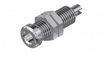 Hirschmann BU 10 Banana Socket Metal 4 Mm Brass Nickel 60Vdc 16A Solder Cup