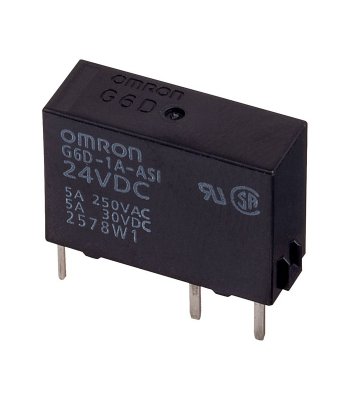 Omron G6D-1A-ASI DC24 5A, 24Vdc Röle Kılıfı: PCB4