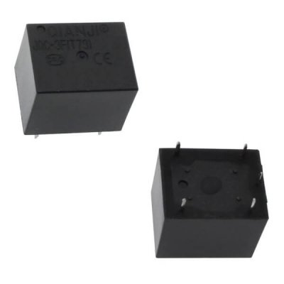 Qianji JQC-3F-(T73)-1Z-12VDC 12V, 10A Tek Kontak Röle Kılıfı: PCB5