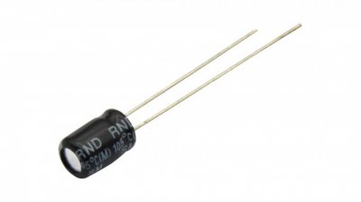 Rnd Components RND150ENR100M35B Radyal Elektrolitik Kondansatör, 10Uf, 35Vdc, 20% Kılıfı: RADIALYONSUZ