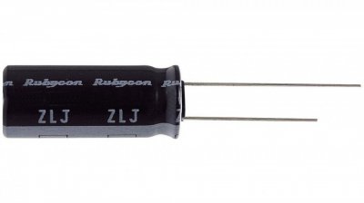 Rubycon 100ZLJ56MT810X12.5 Radyal Elektrolitik Kondansatör, 56Uf, 100Vdc, 20% Kılıfı: ELEKTROLITIK