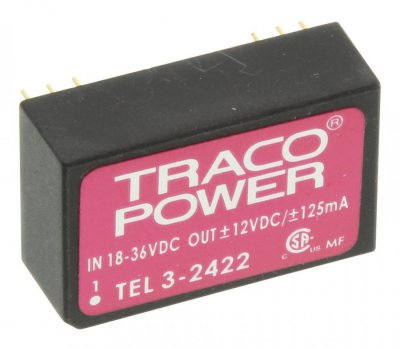 Traco Power TEL 3-2422 Dc/Dc Converter Kılıfı: PCB12