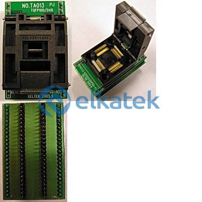 Xeltek TA013-B006 Programlama Adaptörü Kılıfı: TQFP100D48